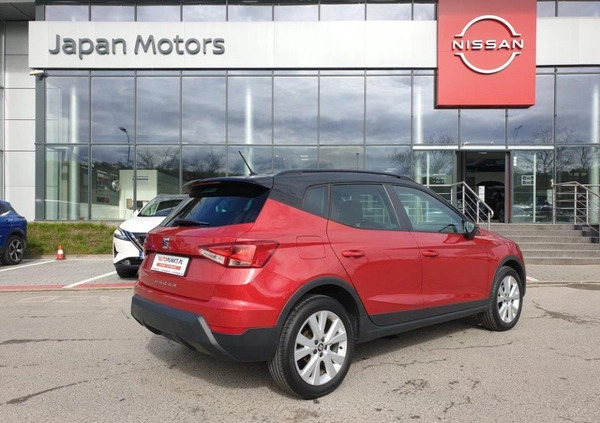 Seat Arona cena 69900 przebieg: 51548, rok produkcji 2019 z Otwock małe 254